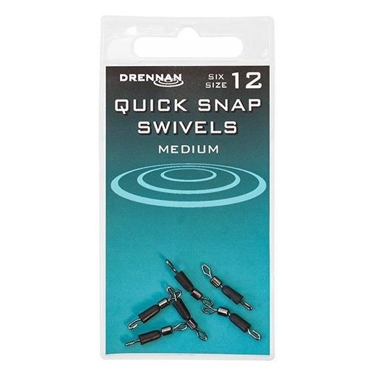 ŁĄCZNIK DRENNAN QUICK SNAP SWIVEL NR. 12 6szt ŁĄCZNIK DRENNAN QUICK SNAP SWIVEL NR. 12 6szt