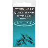 ŁĄCZNIK DRENNAN QUICK SNAP SWIVEL NR. 16 6szt