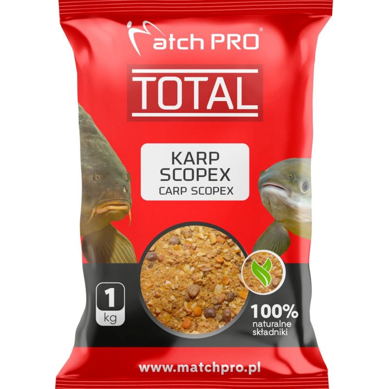ZANĘTA MATCH PRO TOTAL 1kg KARP SCOPEX ZANĘTA MATCH PRO TOTAL 1kg KARP SCOPEX