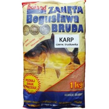 ZANĘTA BOLAND POPULARNA 1kg KARP TRUSKAWKA CZERWON