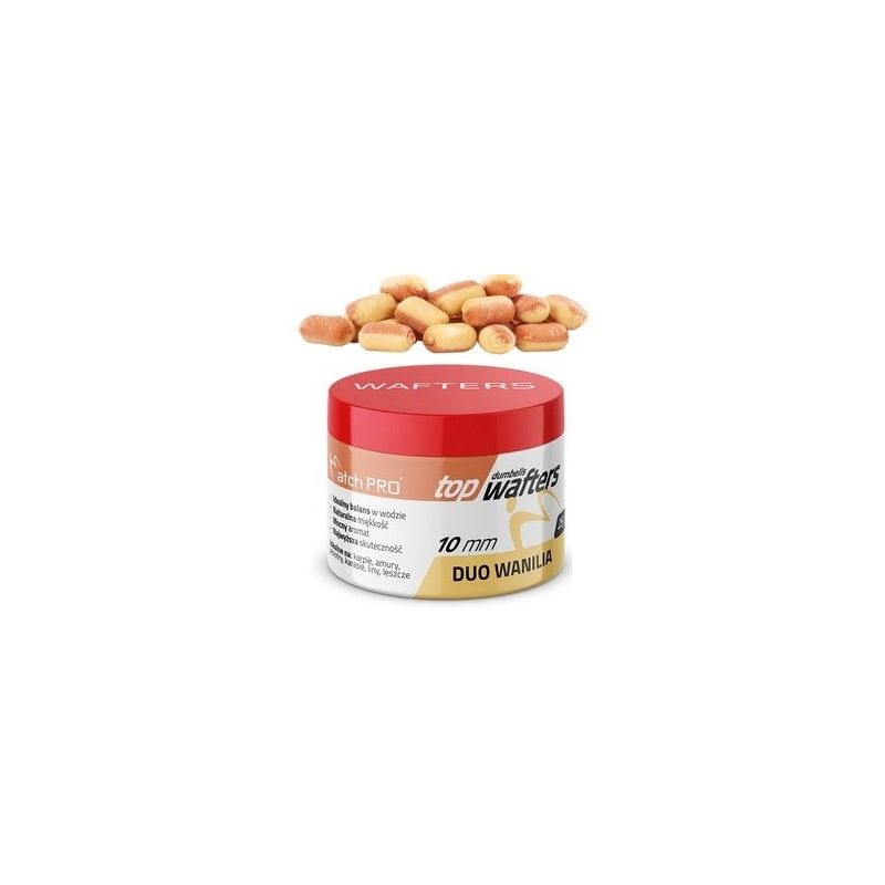 DUMBELLS MATCH PRO TOP WAFTERS DUO WANILIA 10mm 25 DUMBELLS MATCH PRO TOP WAFTERS DUO WANILIA 10mm 25