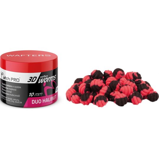 WAFTERS MATCH PRO 3D WORMS DUO HALIBUT 10mm 20g WAFTERS MATCH PRO 3D WORMS DUO HALIBUT 10mm 20g