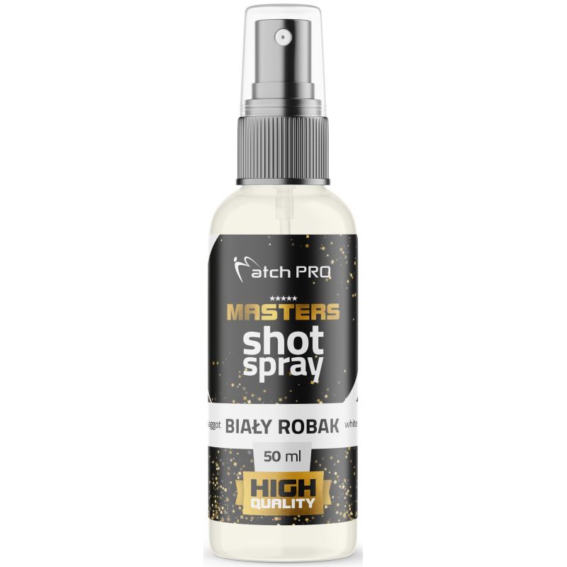 SPRAY MATCH PRO MASTER SHOT BIAŁY ROBAK 50ml SPRAY MATCH PRO MASTER SHOT BIAŁY ROBAK 50ml