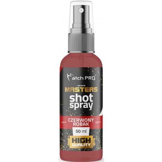 SPRAY MATCH PRO MASTER SHOT CZERWONY ROBAK 50ml SPRAY MATCH PRO MASTER SHOT CZERWONY ROBAK 50ml