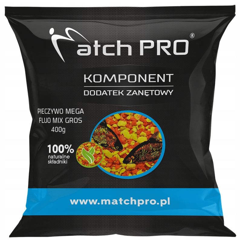 PIECZYWO MATCH PRO TOP FLUO MEGA MIX GROS 400g PIECZYWO MATCH PRO TOP FLUO MEGA MIX GROS 400g