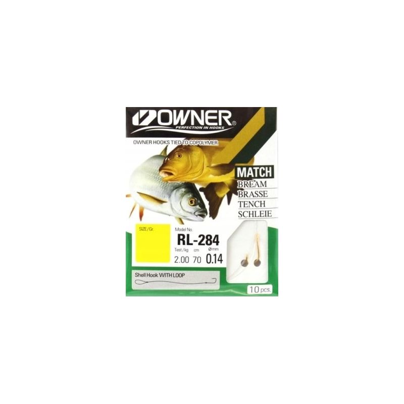 HACZYKI Z PRZYPONEM OWNER RL284 SODE 10 0.14mm HACZYKI Z PRZYPONEM OWNER RL284 SODE 10 0.14mm
