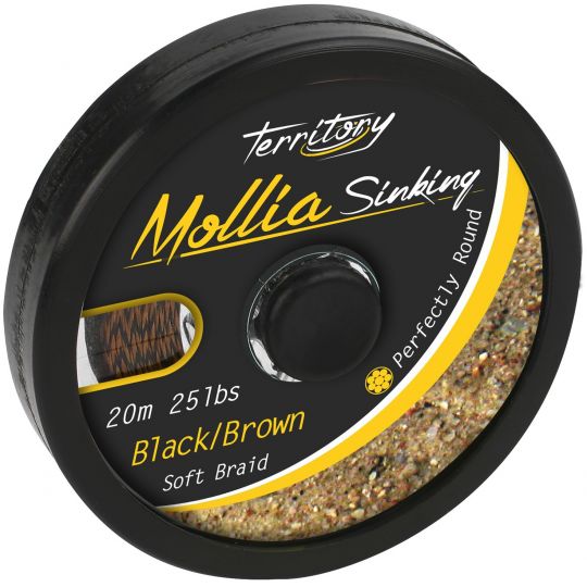 PLECIONKA PRZYPONOWA - MOLLIA HOOKLINK 55lbs/20m - PLECIONKA PRZYPONOWA - MOLLIA HOOKLINK 55lbs/20m -