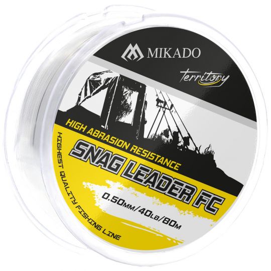 PRZYPON STRZAŁOWY MIKADO SNAG LEADER FC 0.60mm 80m PRZYPON STRZAŁOWY MIKADO SNAG LEADER FC 0.60mm 80m