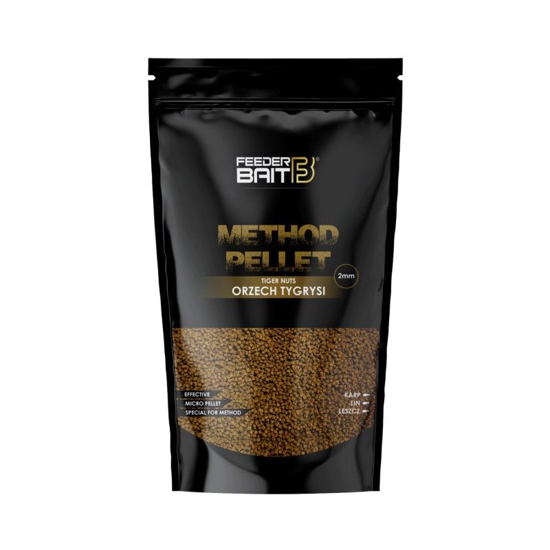 PELLET FEEDER BAIT METHOD ORZECH TYGRYSI 800g 2mm PELLET FEEDER BAIT METHOD ORZECH TYGRYSI 800g 2mm