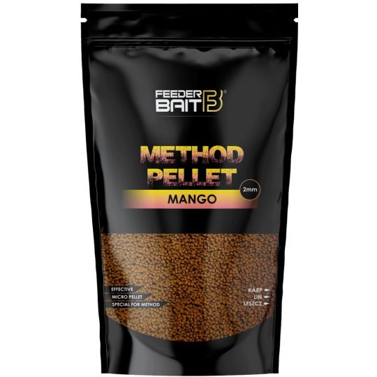 PELLET FEEDER BAIT METHOD MANGO 800g 2mm PELLET FEEDER BAIT METHOD MANGO 800g 2mm