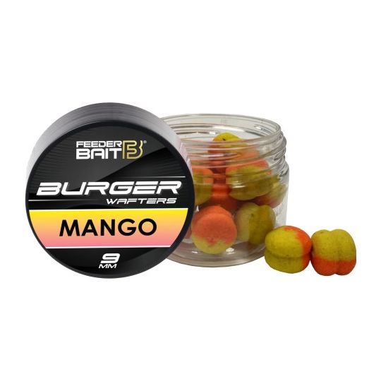 BURGER FEEDER BAIT WAFTERS MANGO 9mm BURGER FEEDER BAIT WAFTERS MANGO 9mm