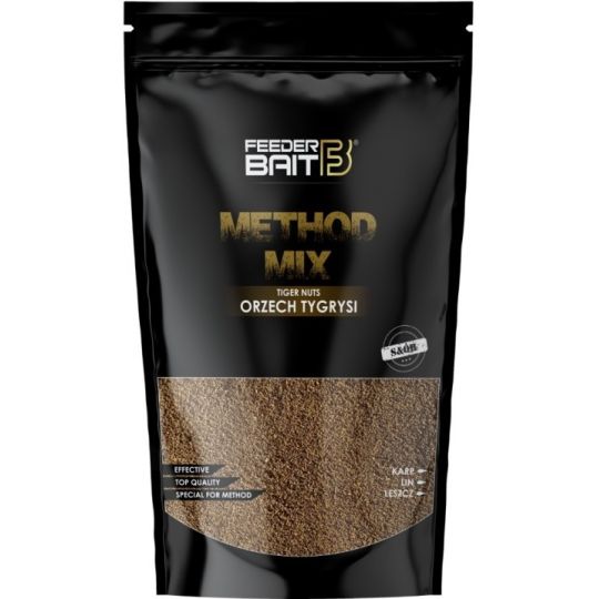 ZANĘTA FEEDER BAIT METHOD MIX ORZECH TYGRYSI 800g ZANĘTA FEEDER BAIT METHOD MIX ORZECH TYGRYSI 800g