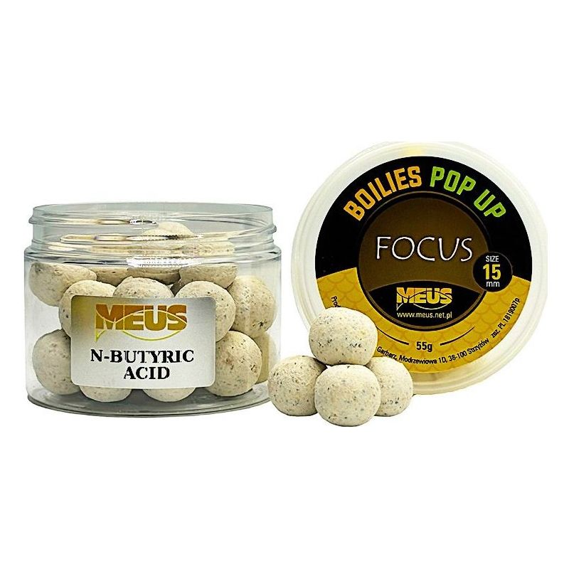 KULKI MEUS POP UP FOCUS 55g 15mm SKISŁE MASŁO KULKI MEUS POP UP FOCUS 55g 15mm SKISŁE MASŁO