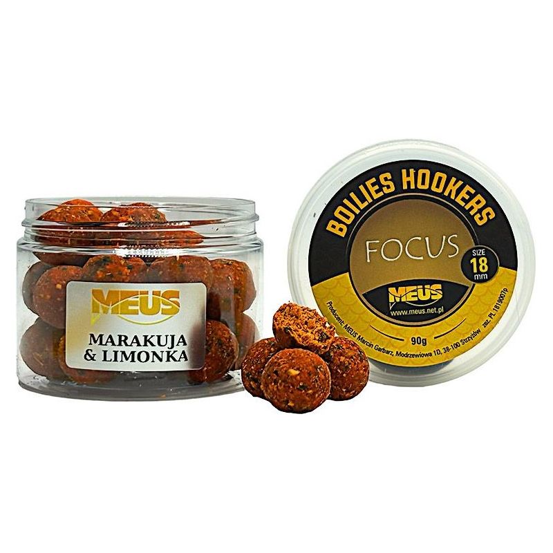 KULKI MEUS HAKOWE FOCUS 90g 18mm MARAKUJA LIMONKA KULKI MEUS HAKOWE FOCUS 90g 18mm MARAKUJA LIMONKA