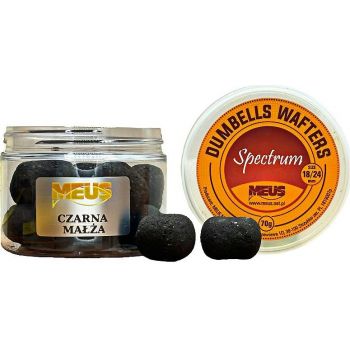 DUMBELLS MEUS WAFTERS SPECTRUM 18/24mm MAŁŻA CZARN