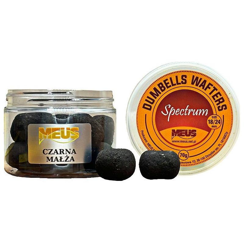 DUMBELLS MEUS WAFTERS SPECTRUM 18/24mm MAŁŻA CZARN DUMBELLS MEUS WAFTERS SPECTRUM 18/24mm MAŁŻA CZARN
