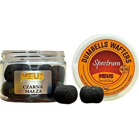 DUMBELLS MEUS WAFTERS SPECTRUM 18/24mm MAŁŻA CZARN DUMBELLS MEUS WAFTERS SPECTRUM 18/24mm MAŁŻA CZARN