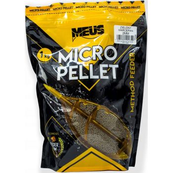 PELLET MEUS GRANULAT DURUS 1kg 2mm ZIELONY MARCEPA