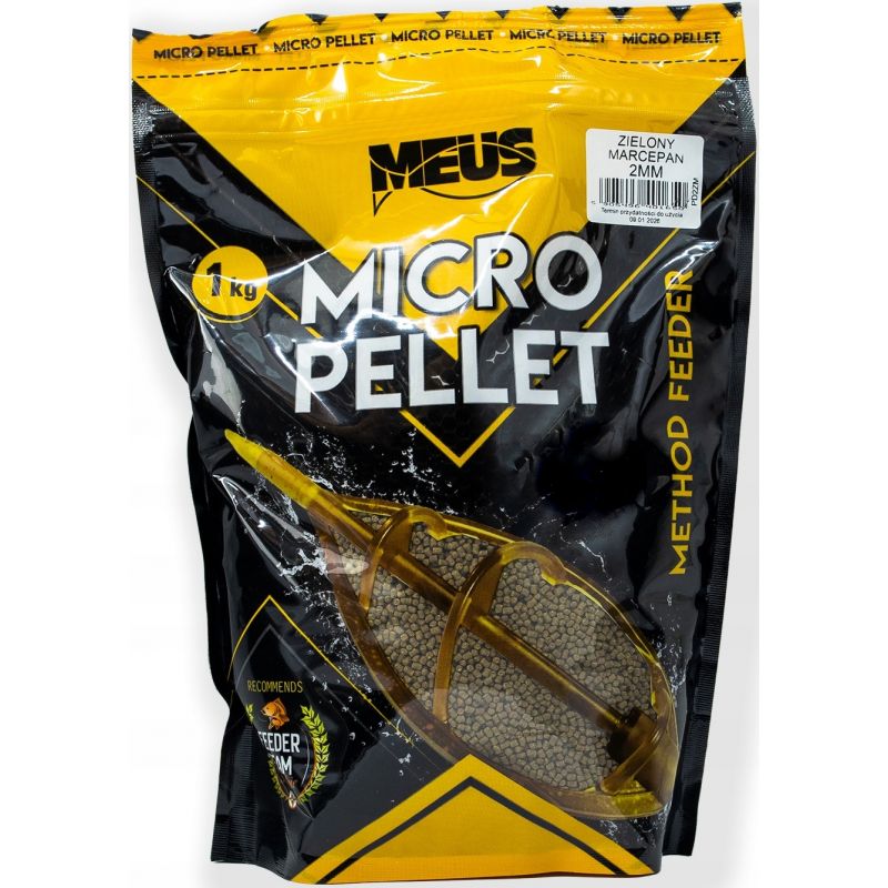 PELLET MEUS GRANULAT DURUS 1kg 2mm ZIELONY MARCEPA PELLET MEUS GRANULAT DURUS 1kg 2mm ZIELONY MARCEPA