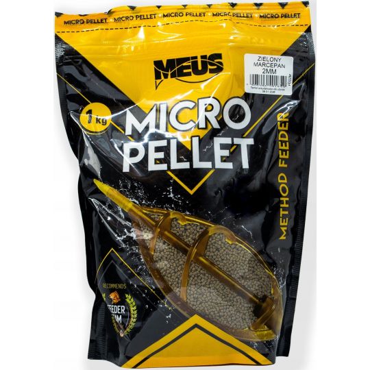 PELLET MEUS GRANULAT DURUS 1kg 2mm ZIELONY MARCEPA PELLET MEUS GRANULAT DURUS 1kg 2mm ZIELONY MARCEPA