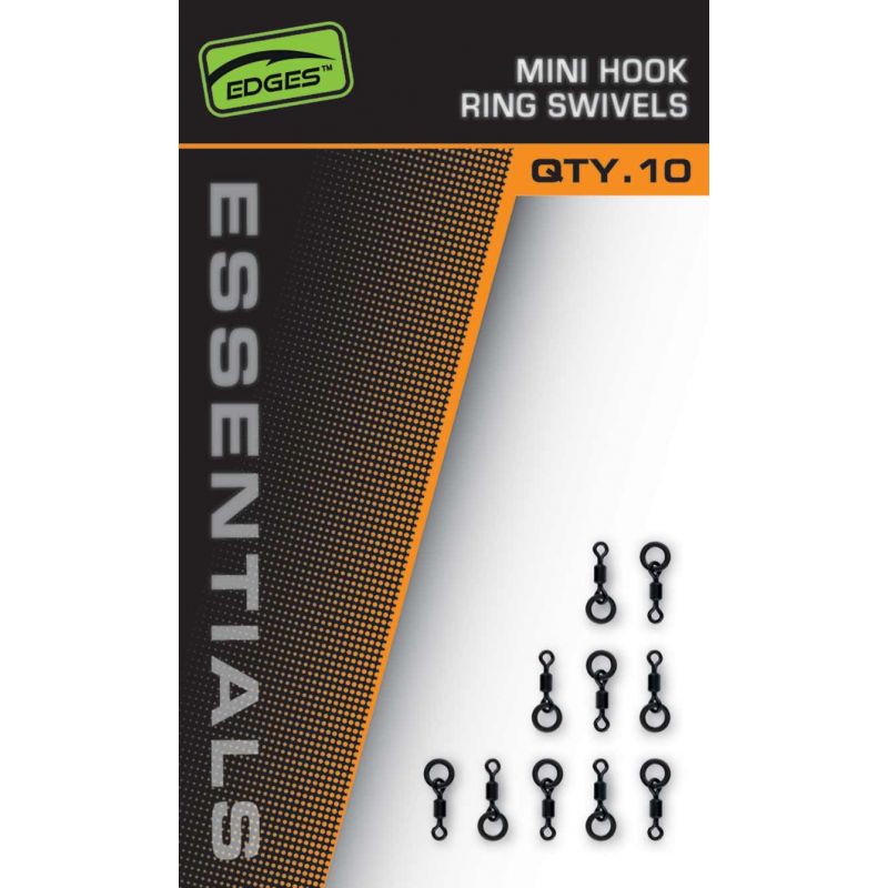 KRĘTLIKI FOX EDGES MINI HOOK RING SWIVELS KRĘTLIKI FOX EDGES MINI HOOK RING SWIVELS