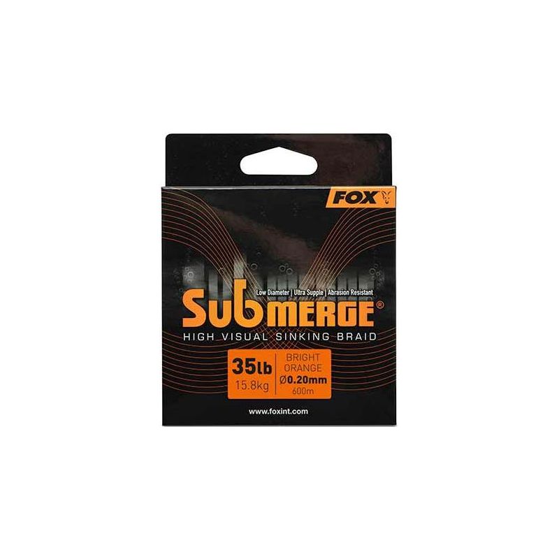 Orange Sinking Braid x 300m 0.20 Orange Sinking Braid x 300m 0.20