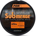 Orange Sinking Braid x 600m 0.25