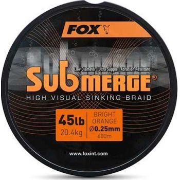 Orange Sinking Braid x 600m 0.25
