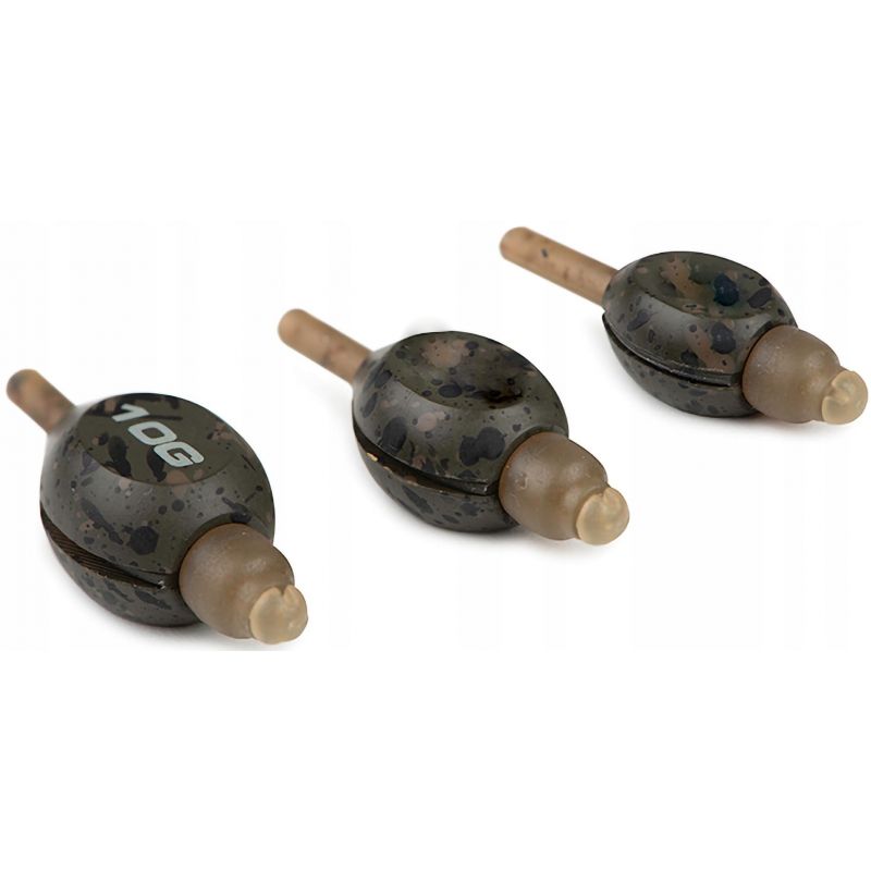 CIĘŻĄRKI PRZELOTOWE MATRIX INLINE PELLET BOMB 10g CIĘŻĄRKI PRZELOTOWE MATRIX INLINE PELLET BOMB 10g