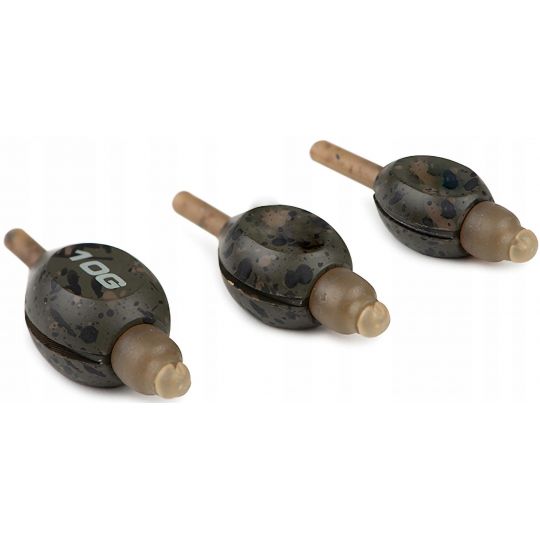 CIĘŻĄRKI PRZELOTOWE MATRIX INLINE PELLET BOMB 10g CIĘŻĄRKI PRZELOTOWE MATRIX INLINE PELLET BOMB 10g