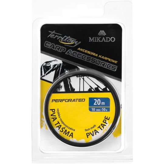 PVA - TAŚMA PERFOROWANA 10mm/20m (50u) - op.1szt. PVA - TAŚMA PERFOROWANA 10mm/20m (50u) - op.1szt.