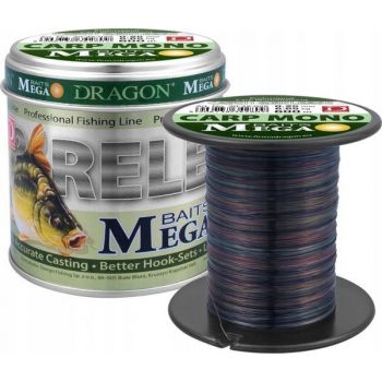 ŻYŁKA DRAGON MEGABAITS CARP MONO CAMOU 600m 0.35mm