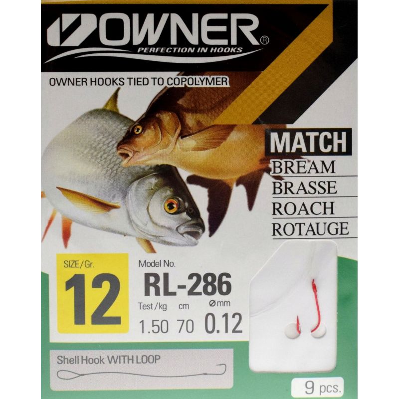 HACZYKI Z PRZYPONEM OWNER RL286 SODE 20 0.08mm HACZYKI Z PRZYPONEM OWNER RL286 SODE 20 0.08mm