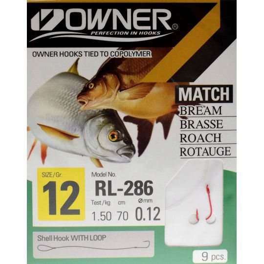 HACZYKI Z PRZYPONEM OWNER RL286 SODE 20 0.08mm HACZYKI Z PRZYPONEM OWNER RL286 SODE 20 0.08mm