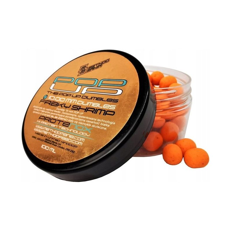DUMBELLS METHOD MANIA POP UP 10mm FREAKY SHRIMP DUMBELLS METHOD MANIA POP UP 10mm FREAKY SHRIMP