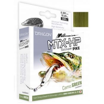 ŻYŁKA DRAGON MILLENIUM MTX-HP SZCZUPAK 150m 0.25mm