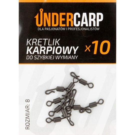 KRĘTLIKI UNDERCARP DO SZYBKIEJ WYMIANY 8 KARPIOWE KRĘTLIKI UNDERCARP DO SZYBKIEJ WYMIANY 8 KARPIOWE