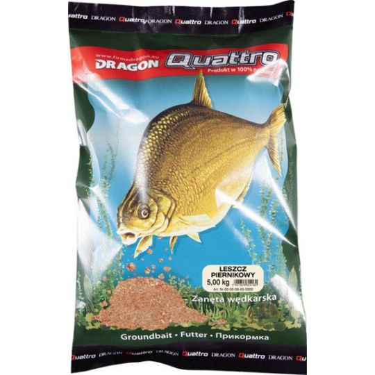 ZANĘTA DRAGON QUATTRO LESZCZ PIERNIKOWY 5kg ZANĘTA DRAGON QUATTRO LESZCZ PIERNIKOWY 5kg