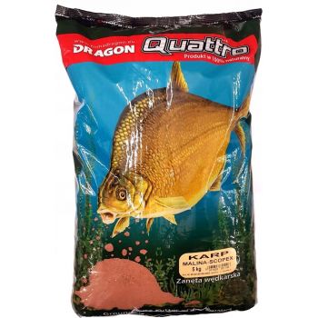 ZANĘTA DRAGON QUATTRO KARP MALINA SCOPEX 5kg