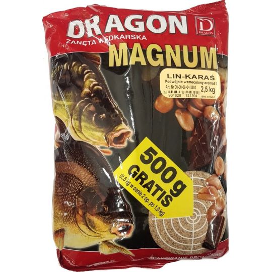 ZANĘTA DRAGON MAGNUM LIN KARAŚ 2.5kg ZANĘTA DRAGON MAGNUM LIN KARAŚ 2.5kg