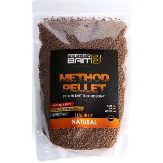 PELLET FEEDER BAIT METHOD MIX NATURAL 800g 2mm PELLET FEEDER BAIT METHOD MIX NATURAL 800g 2mm