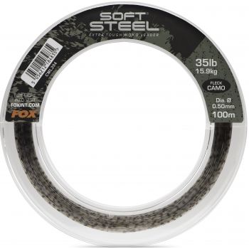 ŻYŁKA STRZAŁÓWKA FOX SOFT STEEL FLECK CAMO 0.50mm