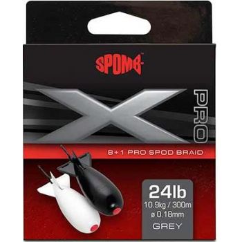 PLECIONKA FOX SPOMB X PRO BRAID GREY 0.18mm 300m
