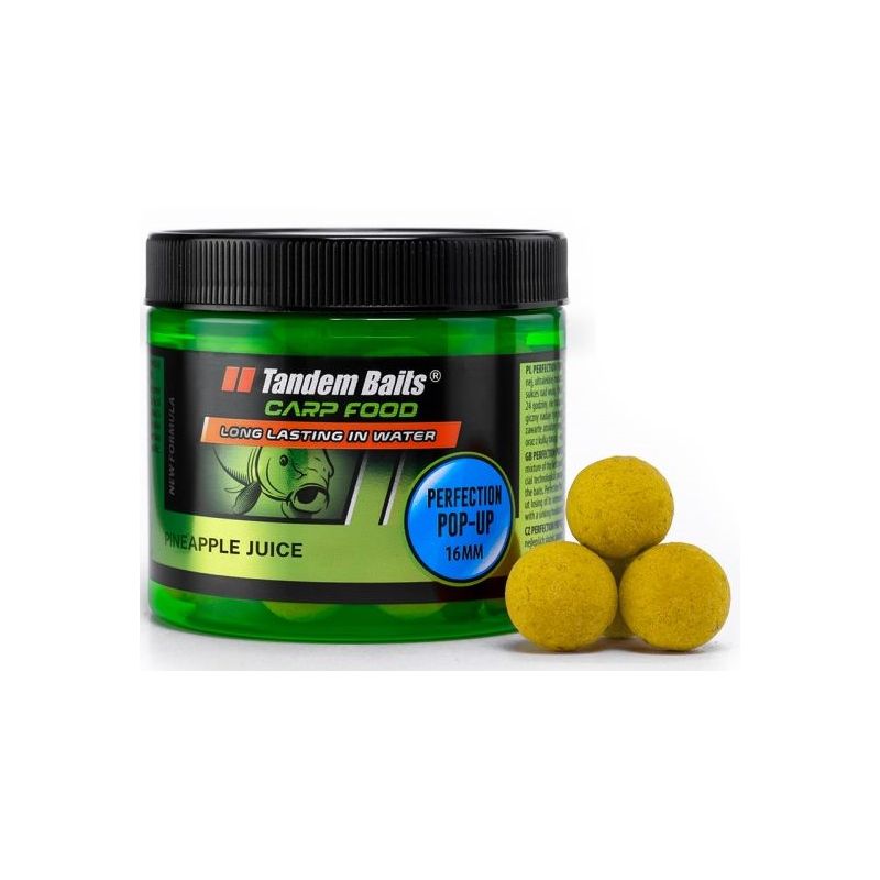 KULKI TANDEM BAITS PERFECTION POP UP 16mm ANANAS