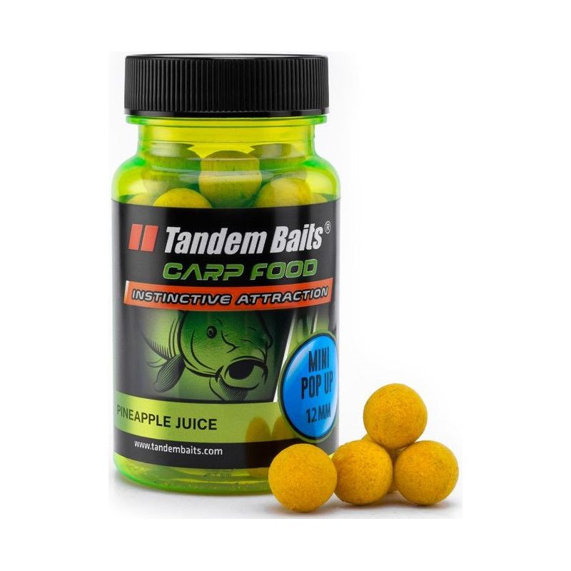 KULKI TANDEM BAITS MINI POP-UP 12mm 30g BANAN KULKI TANDEM BAITS MINI POP-UP 12mm 30g BANAN