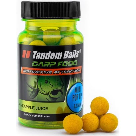 KULKI TANDEM BAITS MINI POP-UP 12mm 30g BANAN KULKI TANDEM BAITS MINI POP-UP 12mm 30g BANAN