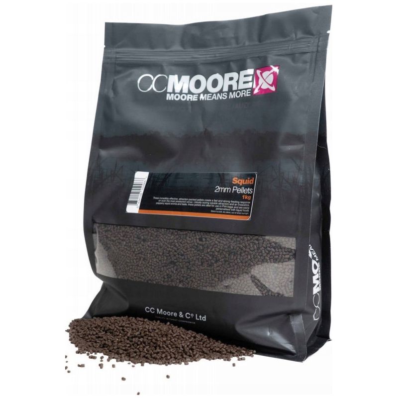 PELLET CC MOORE SQUID PELLETS 2mm 1kg PELLET CC MOORE SQUID PELLETS 2mm 1kg