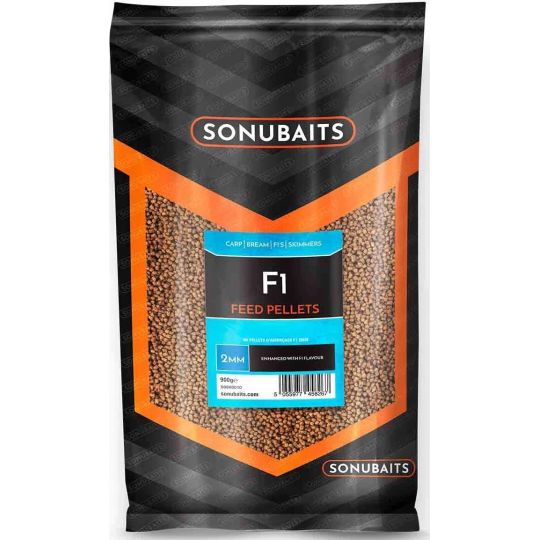PELLET SONUBAITS F1 FEED 2mm 900g PELLET SONUBAITS F1 FEED 2mm 900g