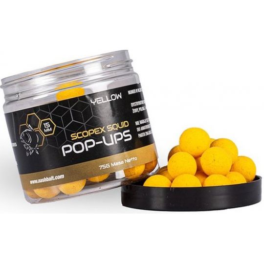 KULKI NASH SCOPEX SQUID POP UPS 12mm 75g KULKI NASH SCOPEX SQUID POP UPS 12mm 75g