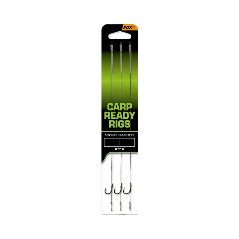 Carp Ready Rigs x3 Wide Gape sz Carp Ready Rigs x3 Wide Gape sz